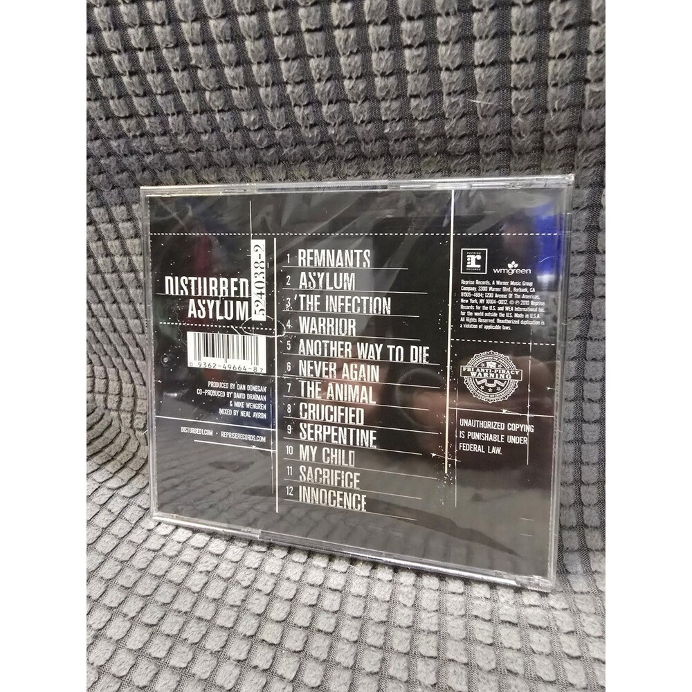 Disturbed Asylum CD, Explicit Version - Picture 2 of 2